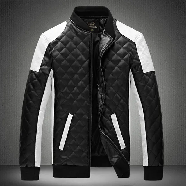 Xituodai 2022 Mens Leather Jackets Casual High Quality Classic Motorcycle Bike Jacket Men Plus Thick Coats Spring/ Autumn chaque