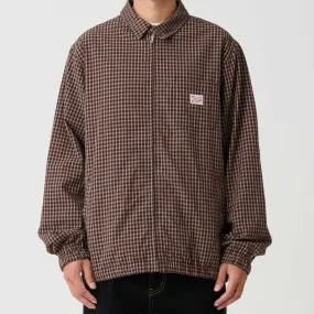 Xlarge Gorilla Check Jacket Brown