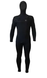 Zion YETI 6/5/4mm Mens Winter Hooded Wetsuit 2024 - Black